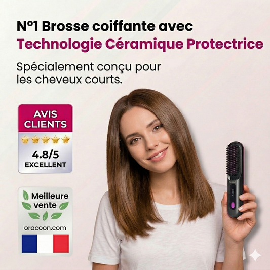 Brosse Oracoon pour Cheveux Courts