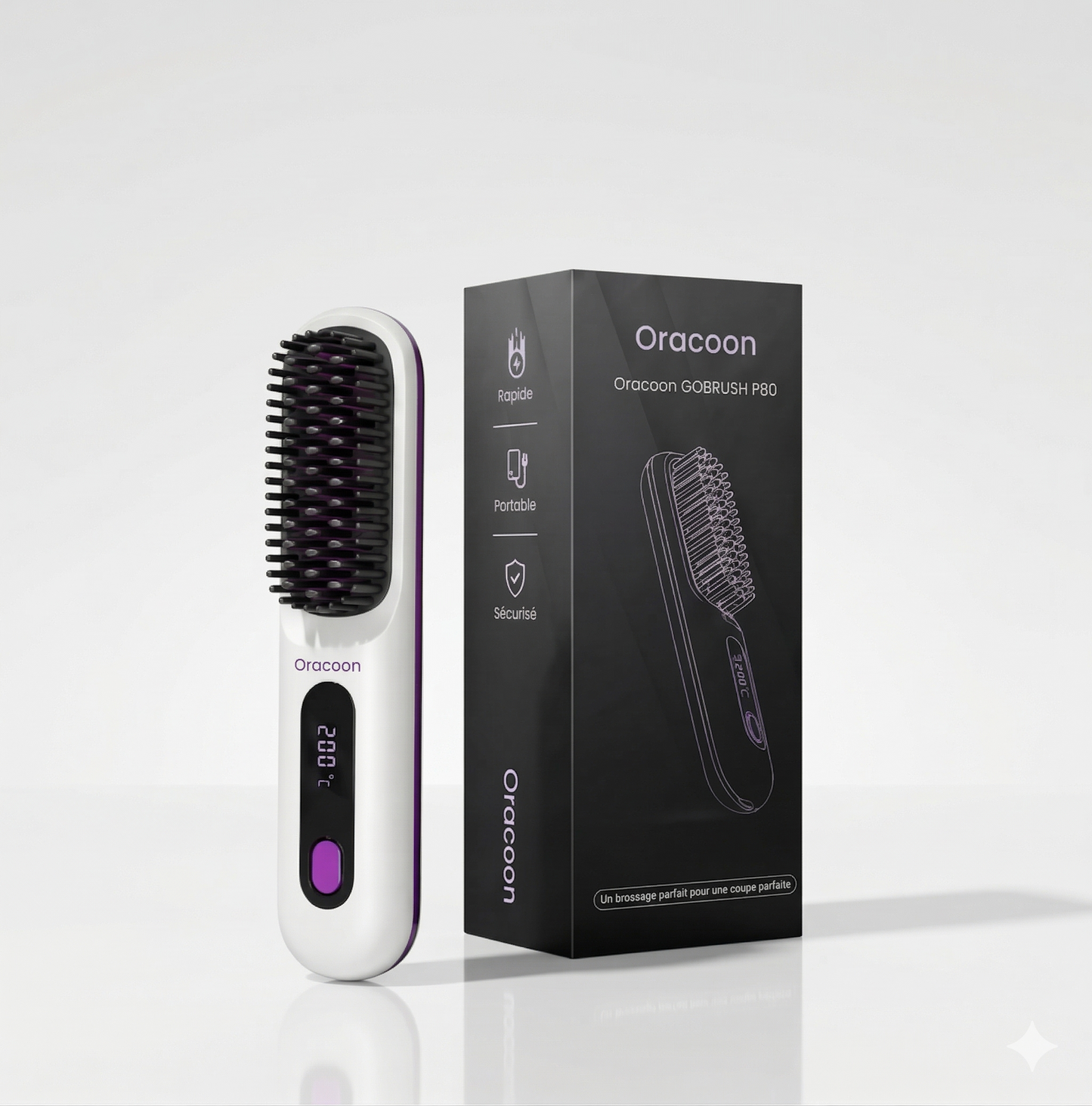 Brosse Oracoon pour Cheveux Courts